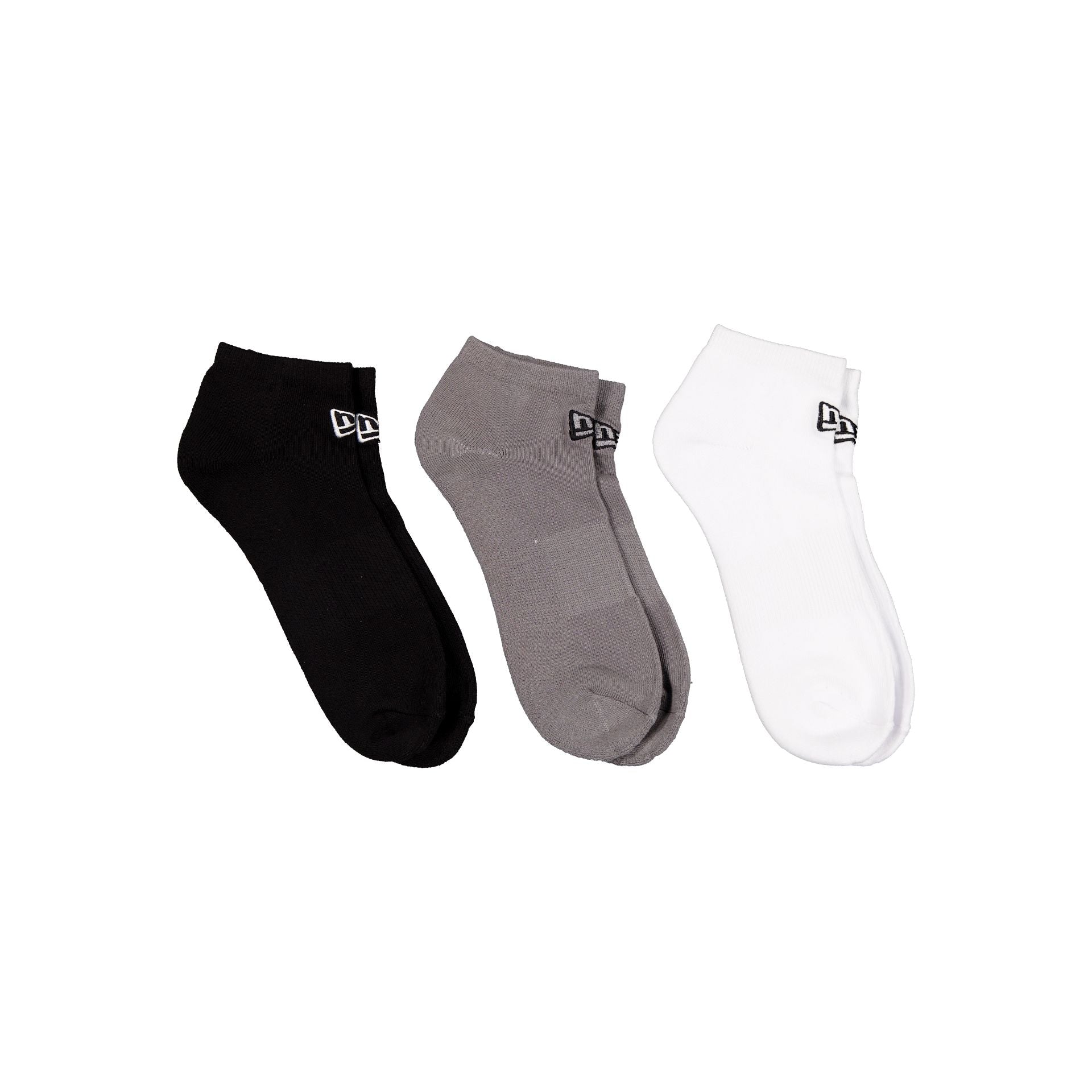 New Era Cap Multi-Color 3-Pack Active Ankle Socks