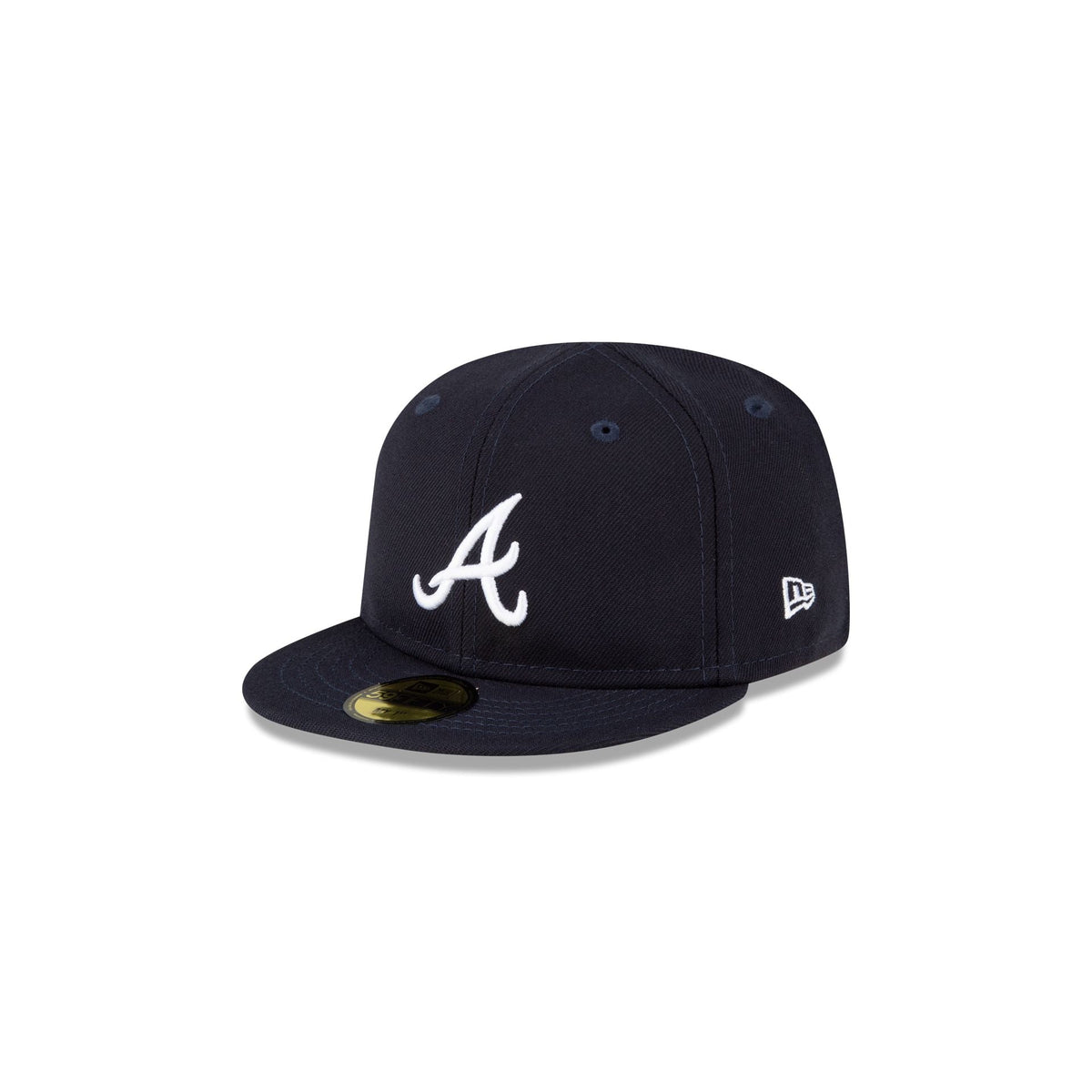 Atlanta Braves Kids Rear Wordmark 59FIFTY Fitted Hat