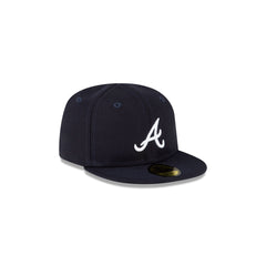 Atlanta Braves Kids Rear Wordmark 59FIFTY Fitted Hat