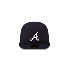 Atlanta Braves Kids Rear Wordmark 59FIFTY Fitted Hat