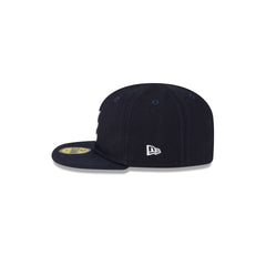 Atlanta Braves Kids Rear Wordmark 59FIFTY Fitted Hat