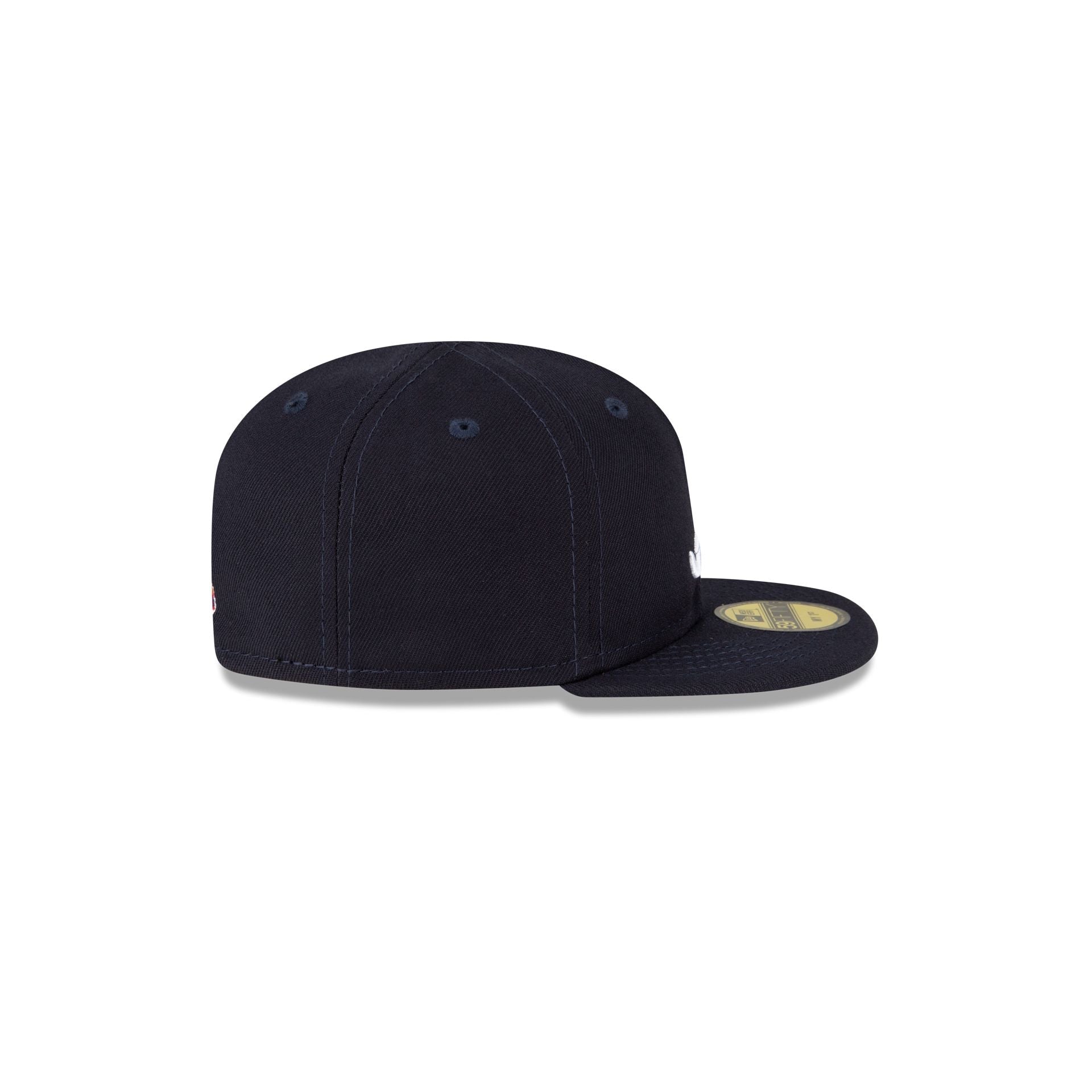 Atlanta Braves Kids Rear Wordmark 59FIFTY Fitted Hat