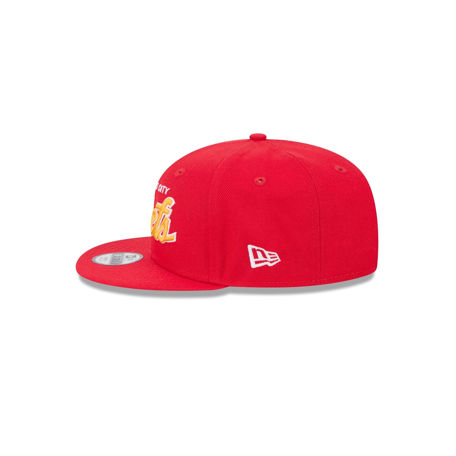 Kansas City Chiefs Script Kids 9FIFTY Snapback Hat