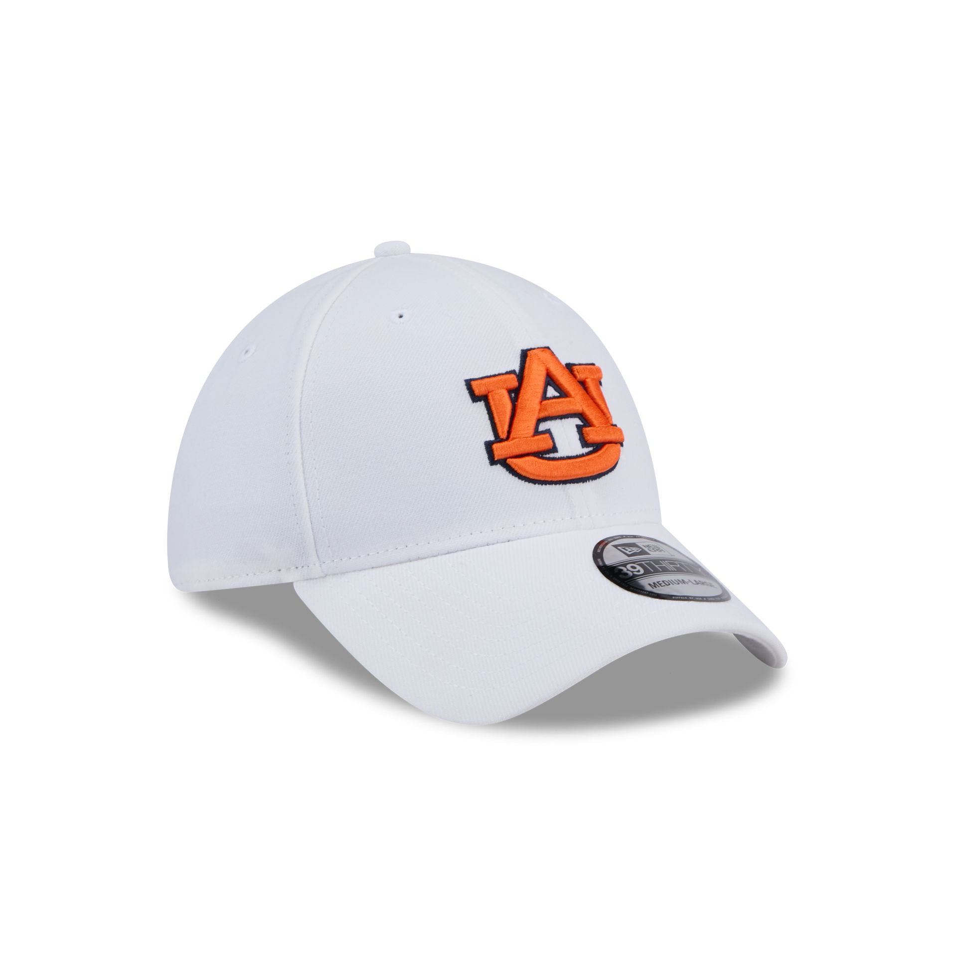 Auburn Tigers Chrome 39THIRTY Stretch Fit Hat