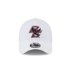 Boston College Eagles Optic White 39THIRTY Stretch Fit Hat
