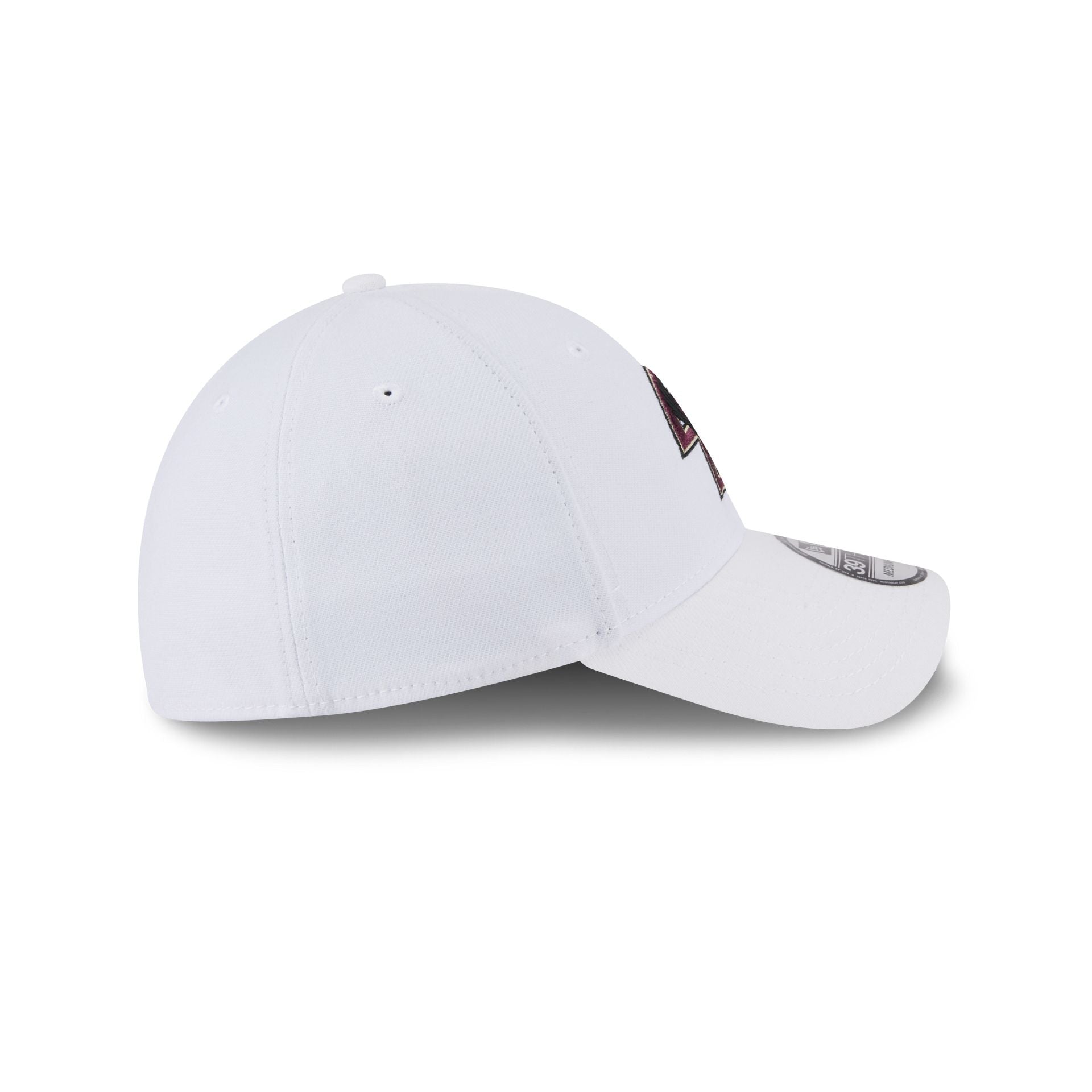 Boston College Eagles Optic White 39THIRTY Stretch Fit Hat