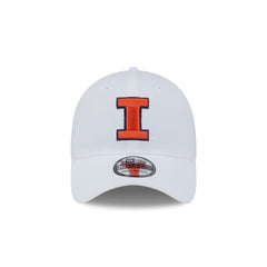 Illinois Fighting Illini Optic White 39THIRTY Stretch Fit Hat