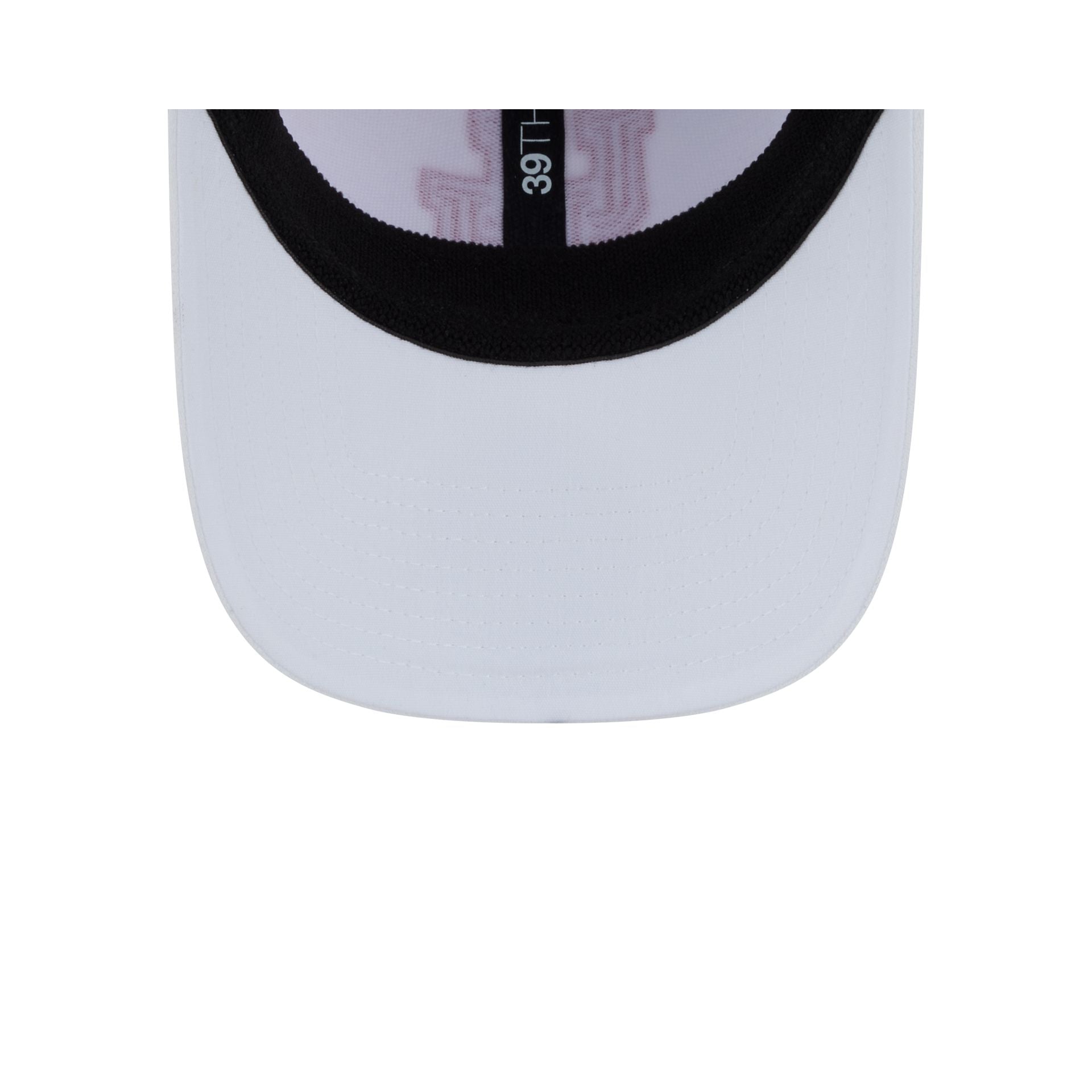 Houston Cougars Optic White 39THIRTY Stretch Fit Hat