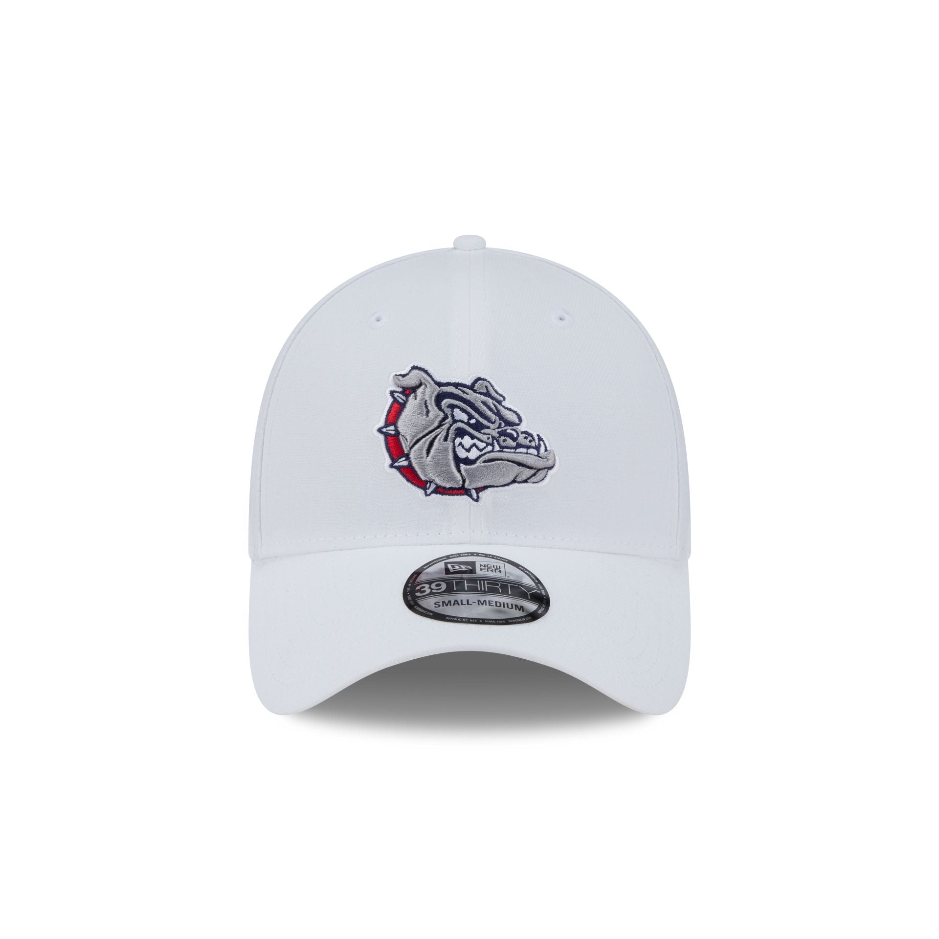 Gonzaga Bulldogs Optic White 39THIRTY Stretch Fit Hat