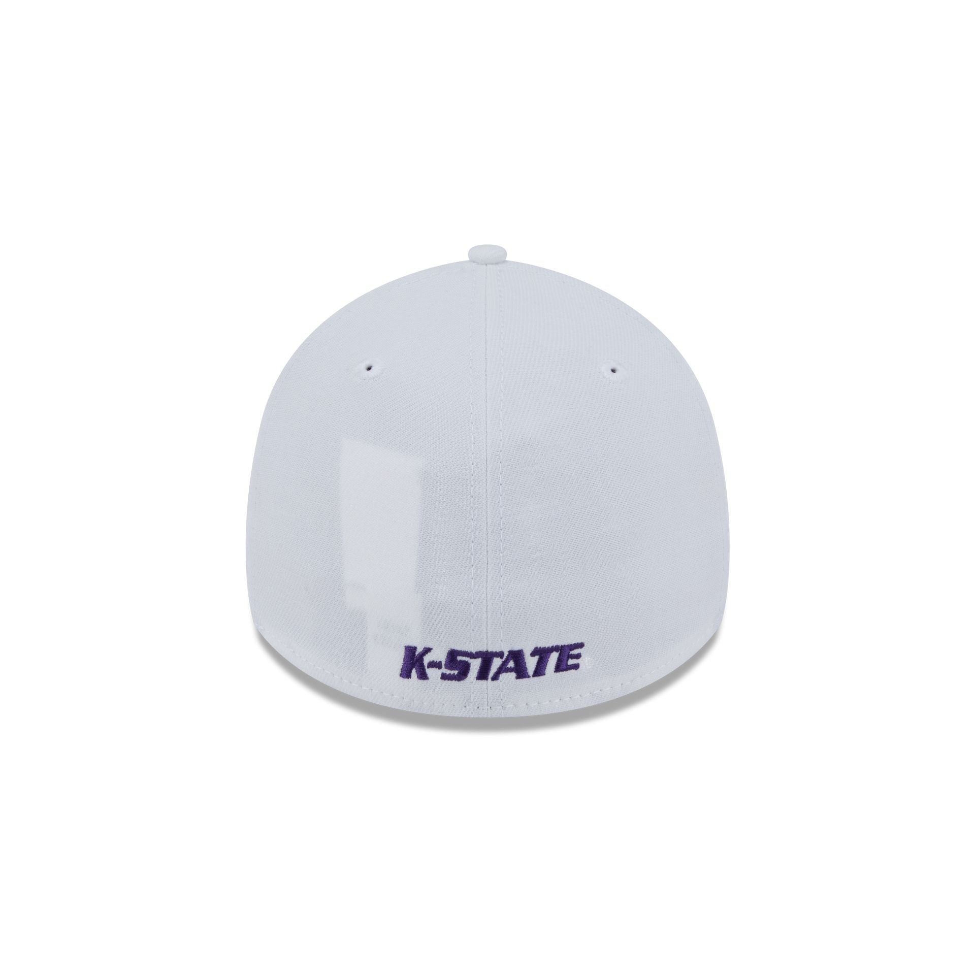 Kansas State Wildcats Optic White 39THIRTY Stretch Fit Hat
