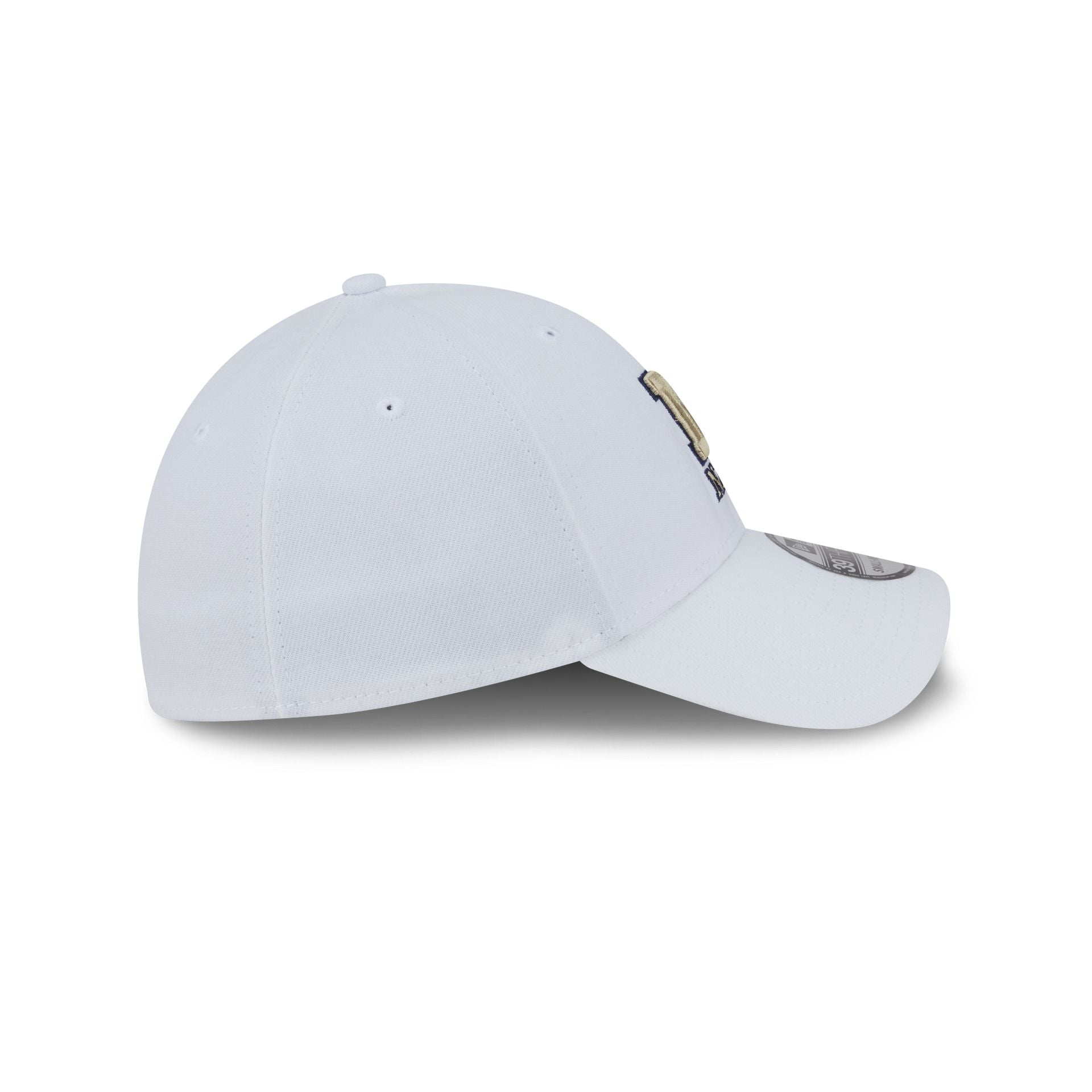 Navy Midshipmen Optic White 39THIRTY Stretch Fit Hat