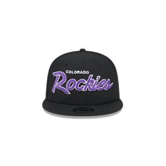 Colorado Rockies Script Kids 9FIFTY Snapback Hat