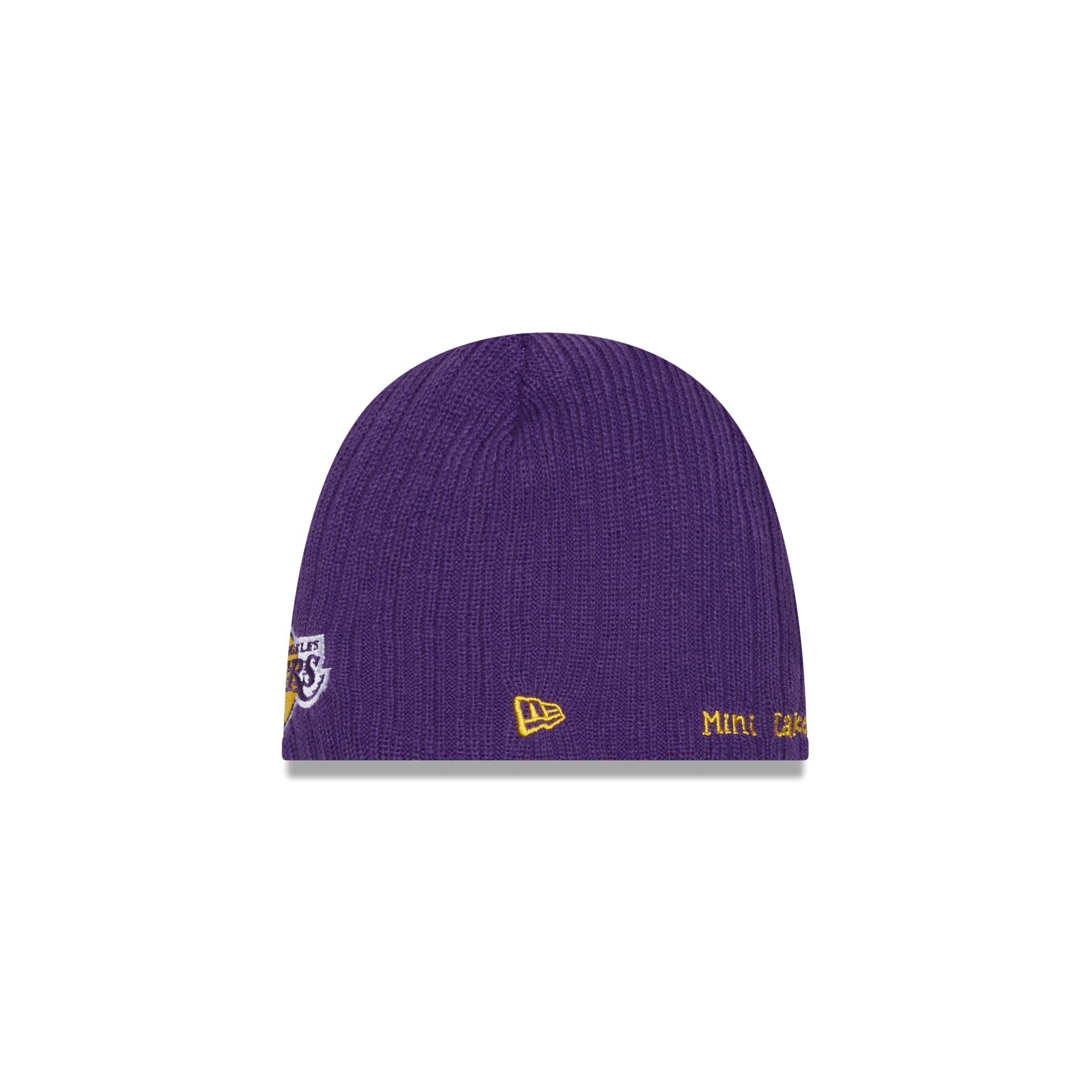 Los Angeles Lakers Mini Fan Kids Skull Knit Hat