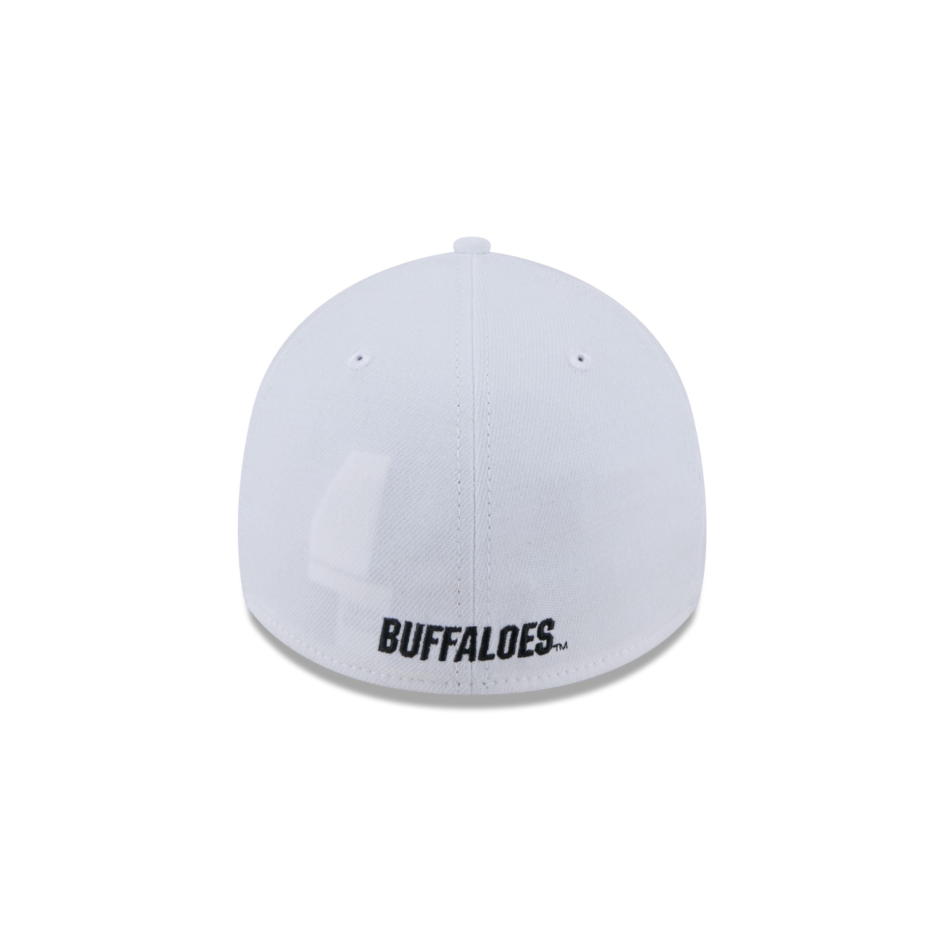 Colorado Buffaloes Optic White 39THIRTY Stretch Fit Hat