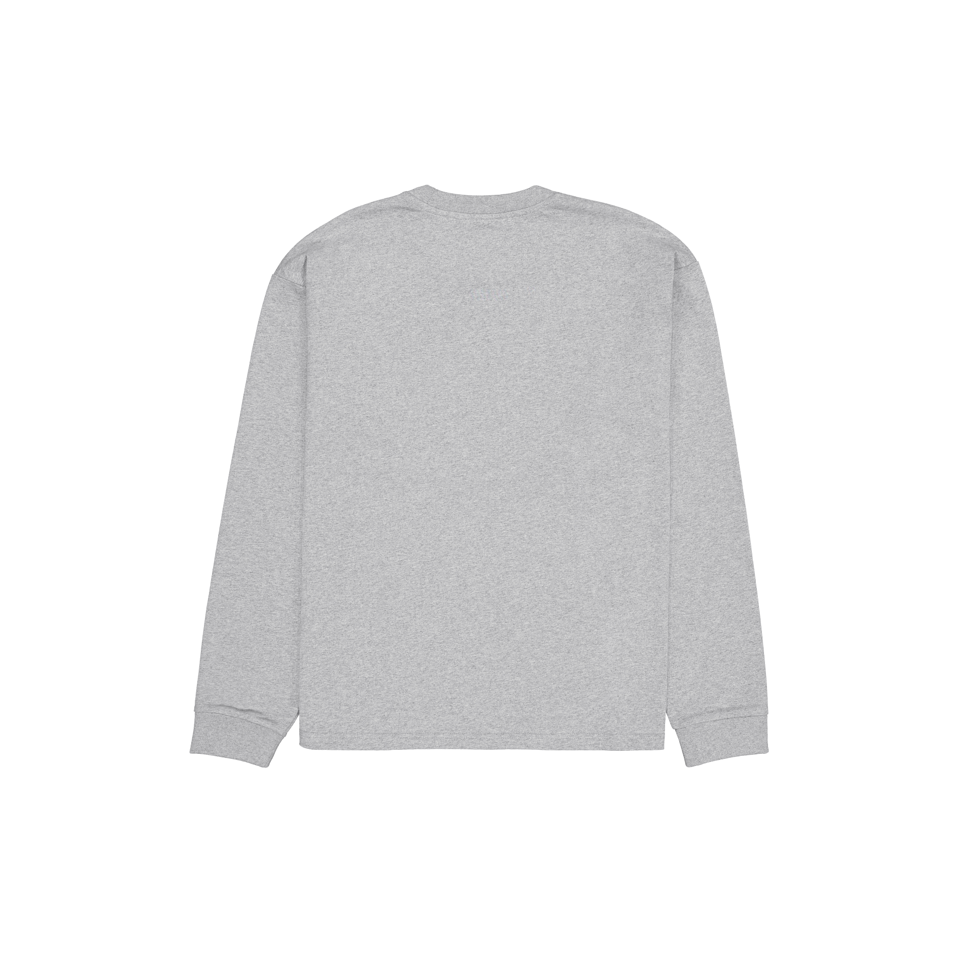 Aurora Heather Gray Long Sleeve Pocket T-Shirt