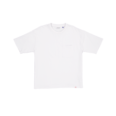 New Era Branded Alden Heavyweight Optic White Pocket T-Shirt