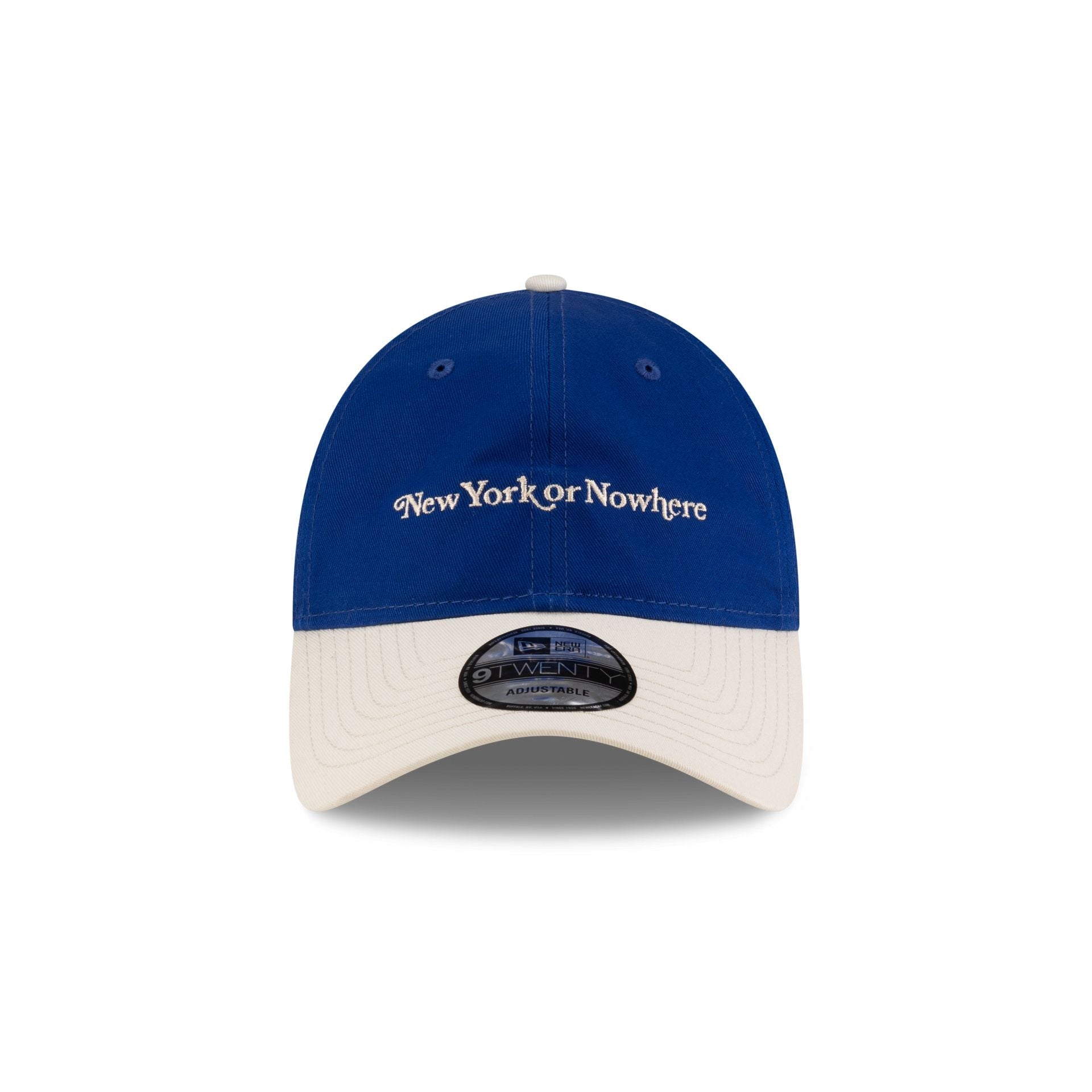 New York or Nowhere x New York Mets Light Royal Wordmark 9TWENTY Adjustable Hat