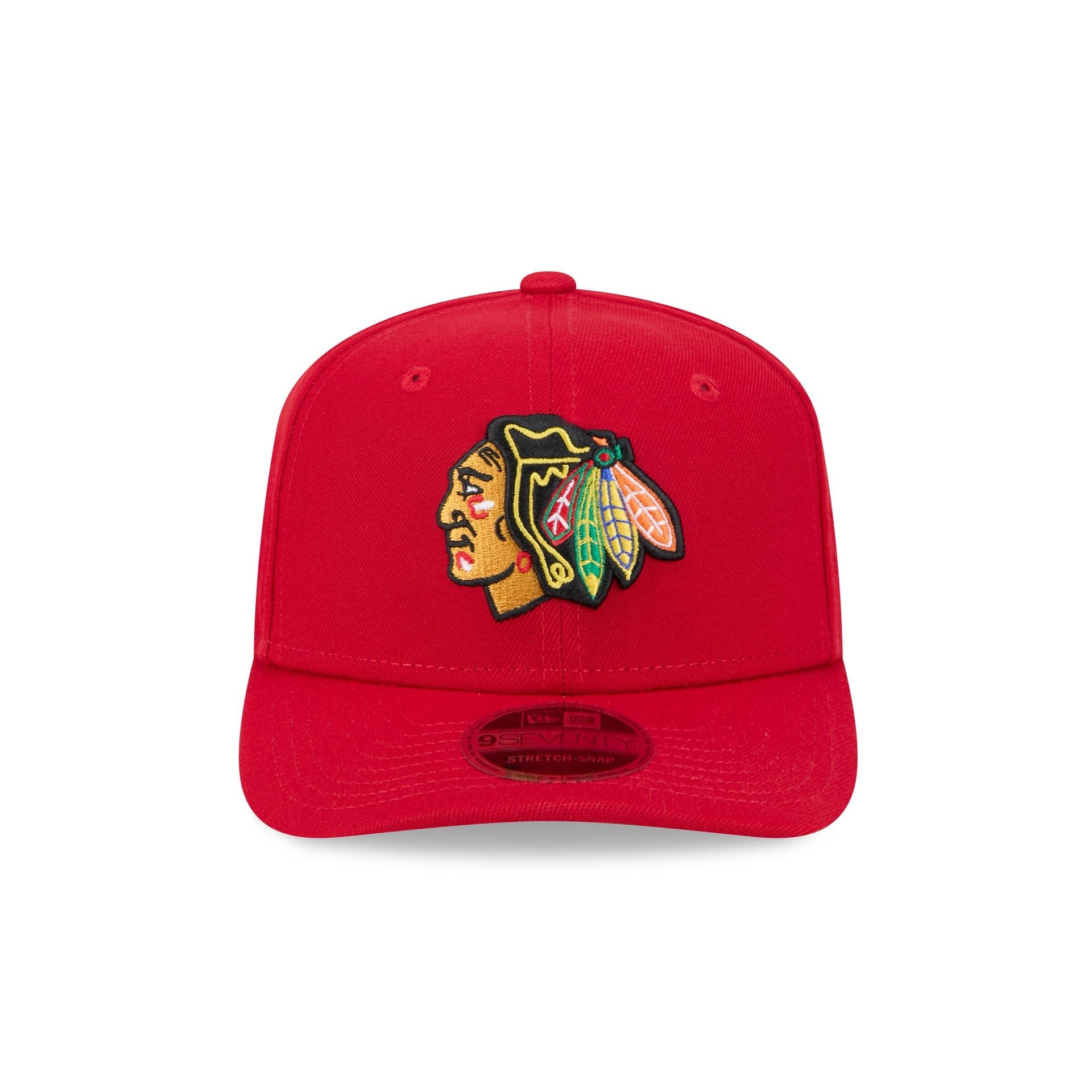 Chicago Blackhawks Red 9SEVENTY Stretch-Snap Hat