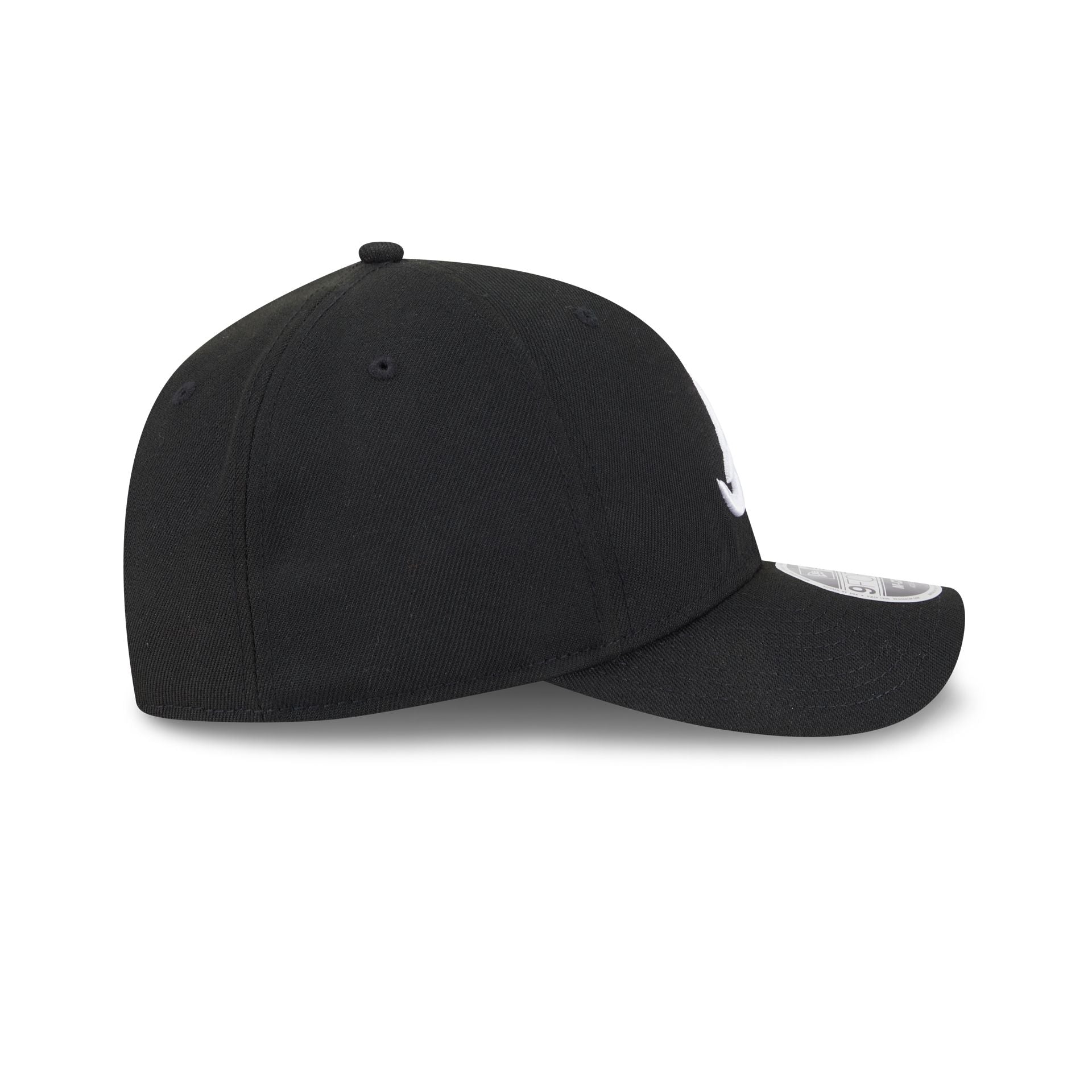 Atlanta Braves Black Authentic Collection 9FORTY M-Crown Snapback Hat