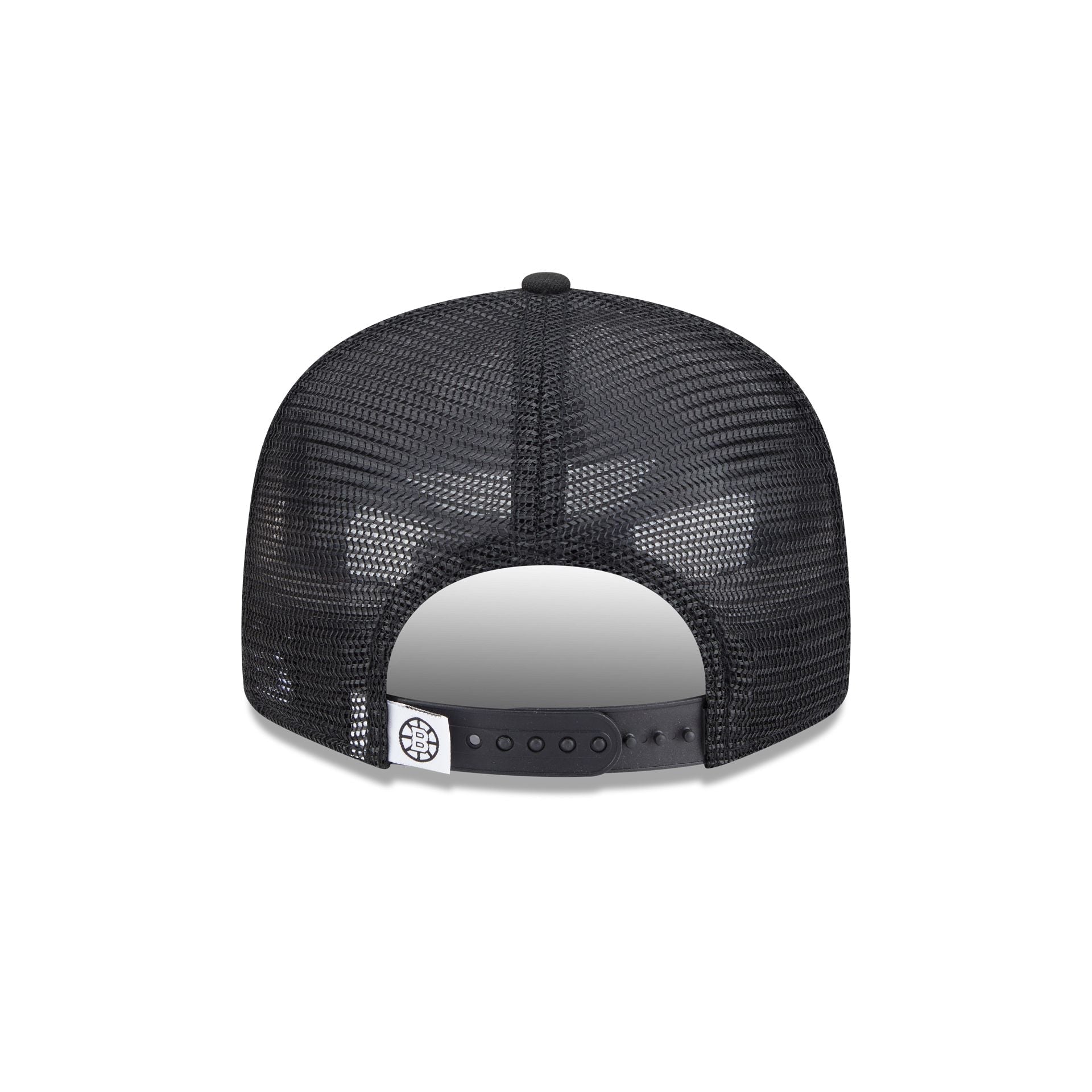 Boston Bruins Black 9FIFTY Trucker Hat