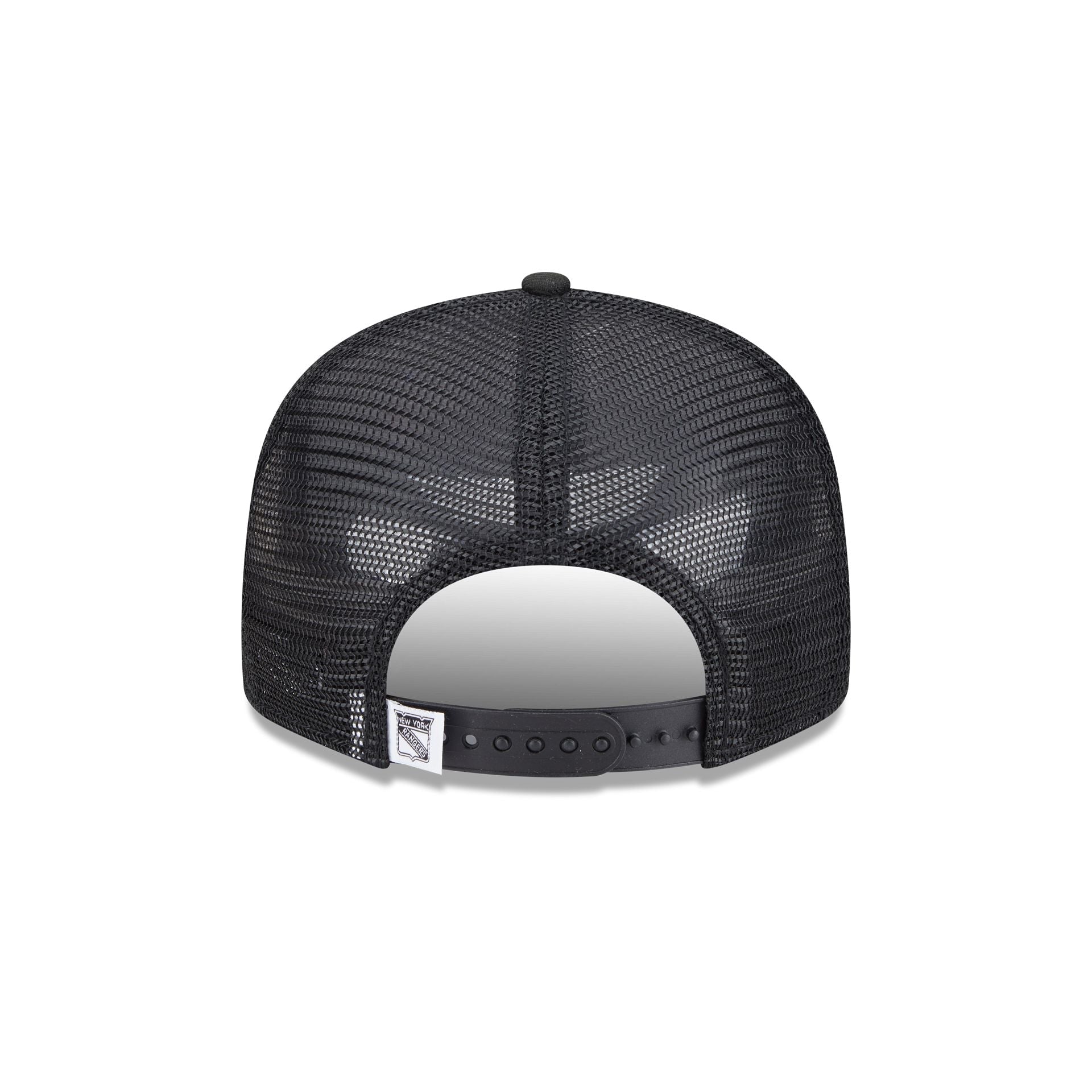 New York Rangers Black 9FIFTY Trucker Hat