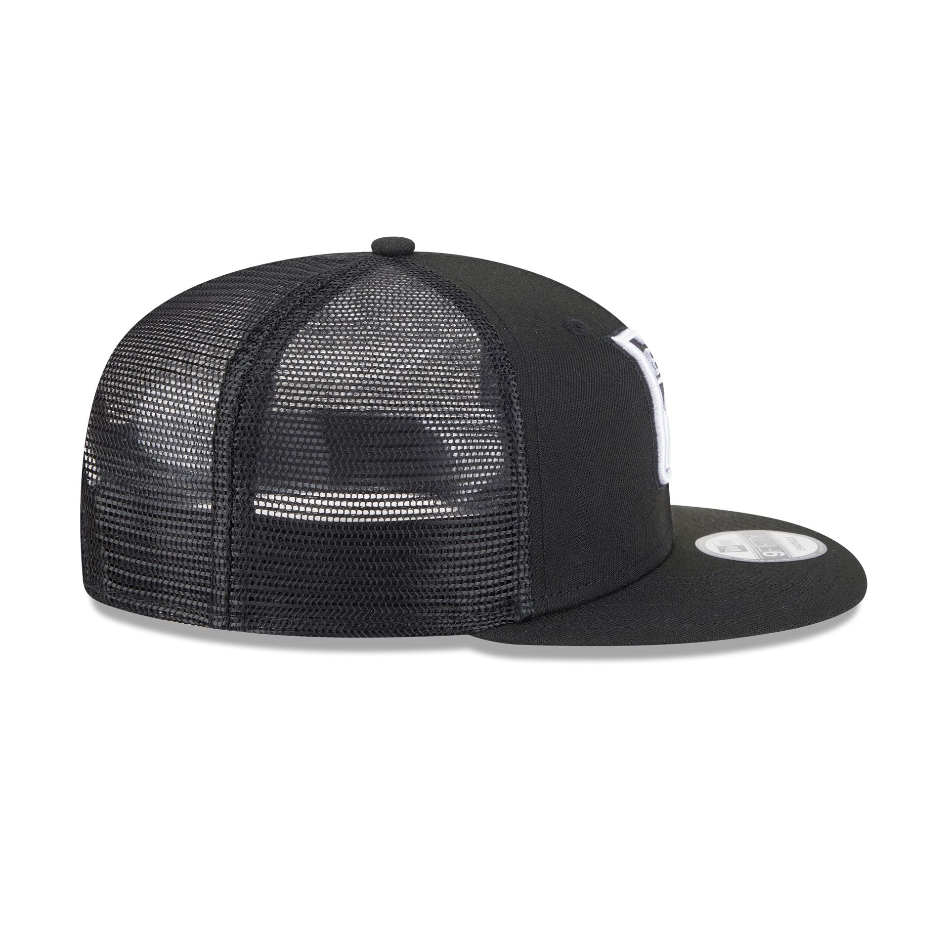 New York Rangers Black 9FIFTY Trucker Hat