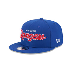 New York Rangers Script 9FIFTY Snapback Hat