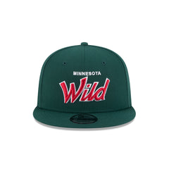 Minnesota Wild Script 9FIFTY Snapback Hat