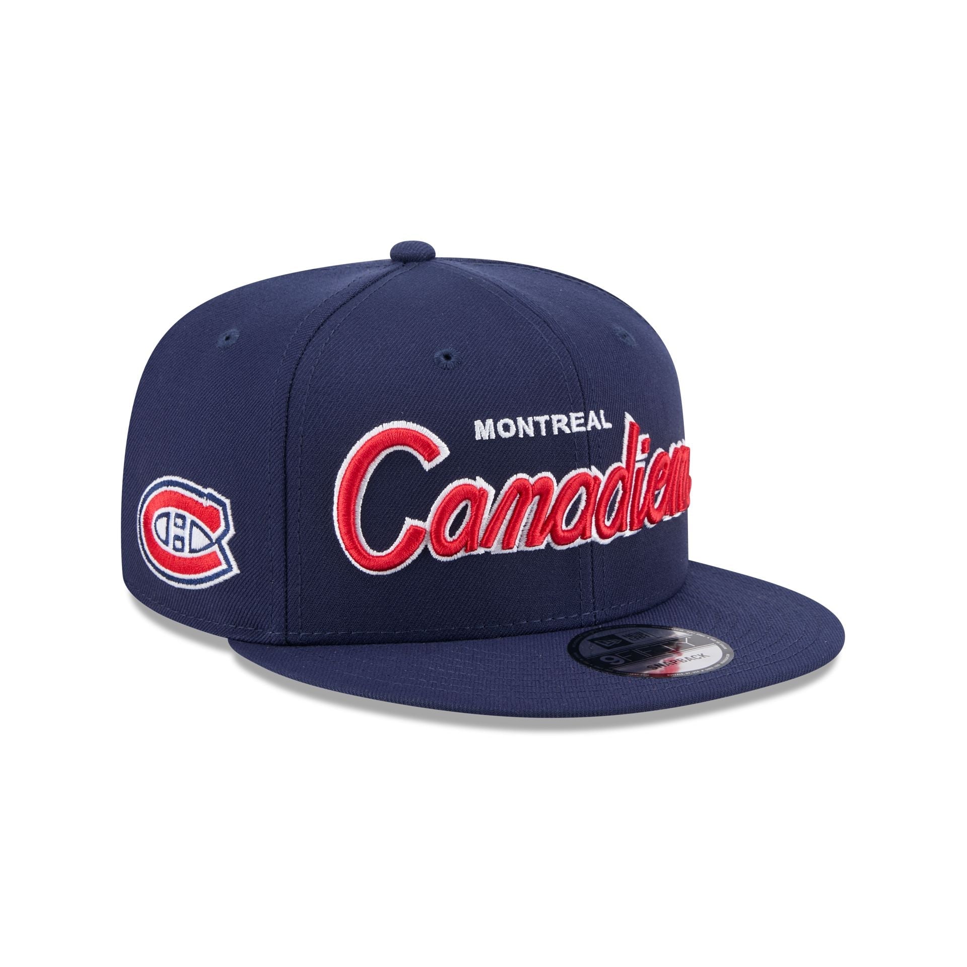 Montreal Canadiens Script 9FIFTY Snapback Hat