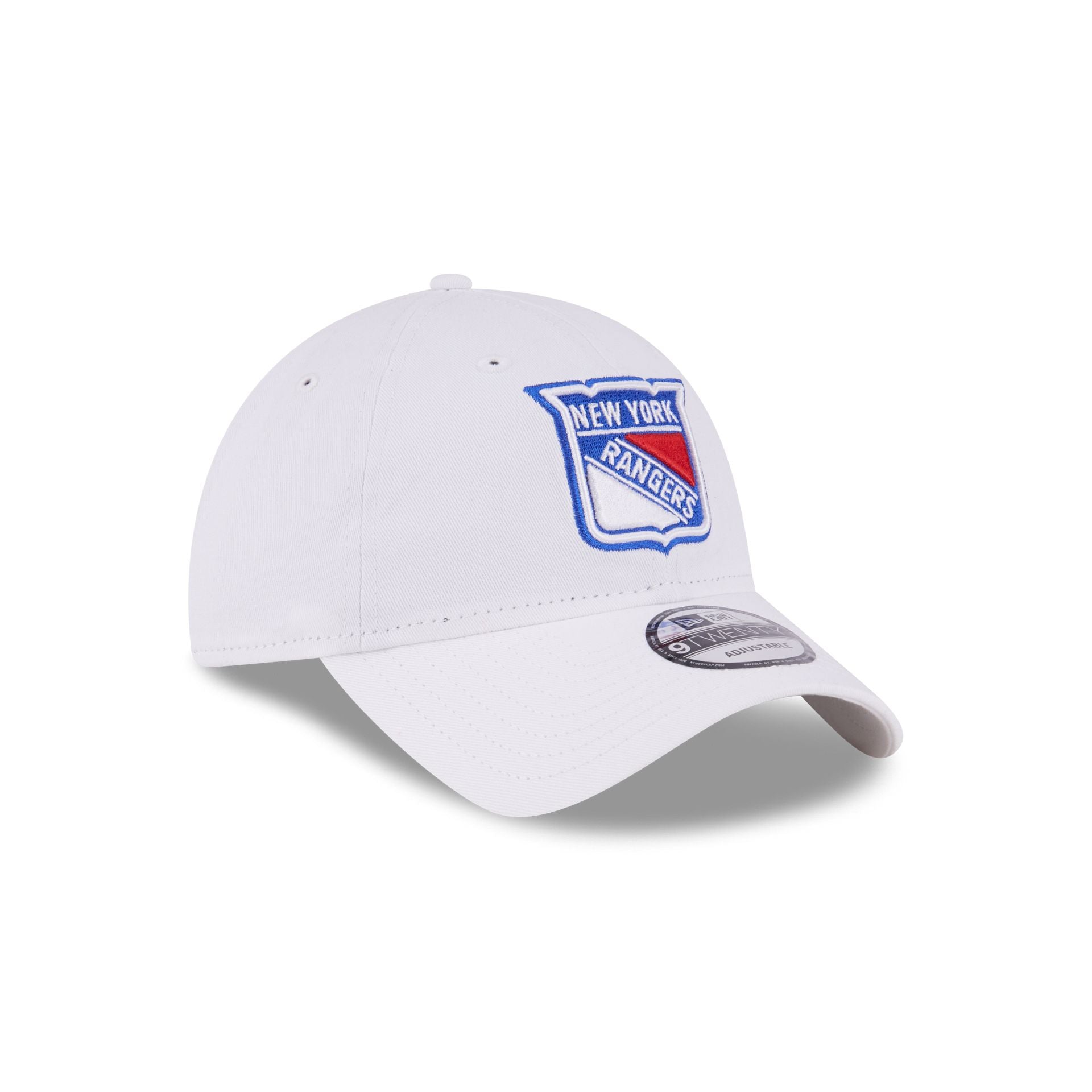 New York Rangers White 9TWENTY Adjustable Hat