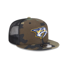 Nashville Predators Camo 9FIFTY Trucker Hat