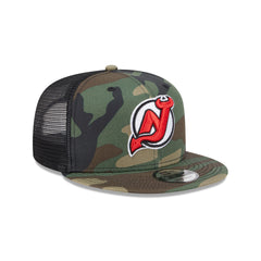 New Jersey Devils Camo 9FIFTY Trucker Hat