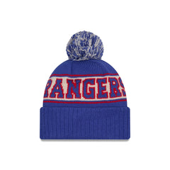 New York Rangers Retro Pom Knit Hat