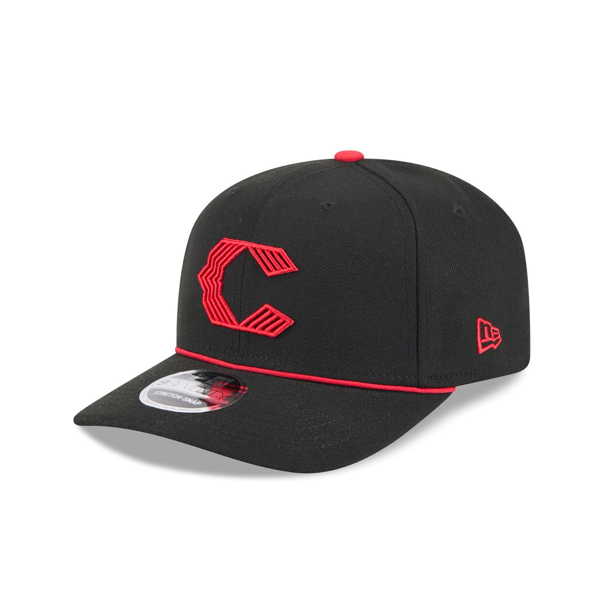 Cincinnati Reds 2026 City Connect 9SEVENTY Stretch-Snap Hat