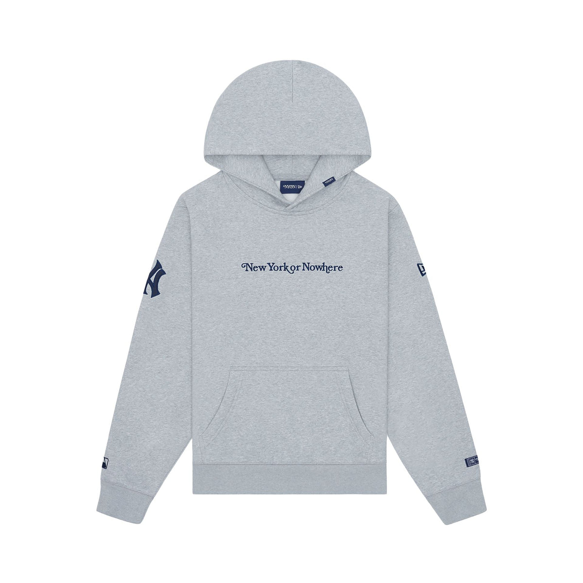 New York or Nowhere x New York Yankees Gray Hoodie