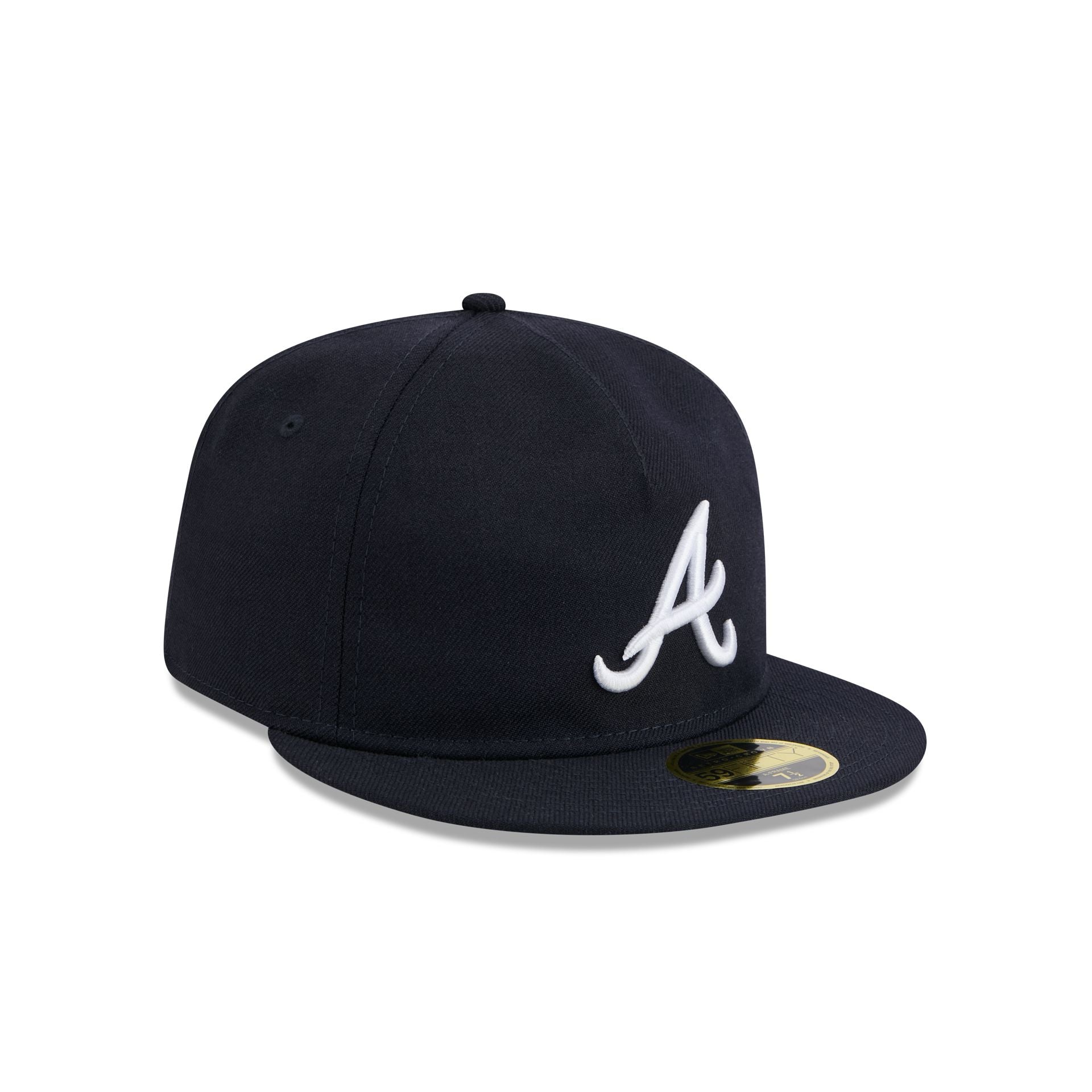 Atlanta Braves Boho Wool Retro Crown 59FIFTY Fitted Hat
