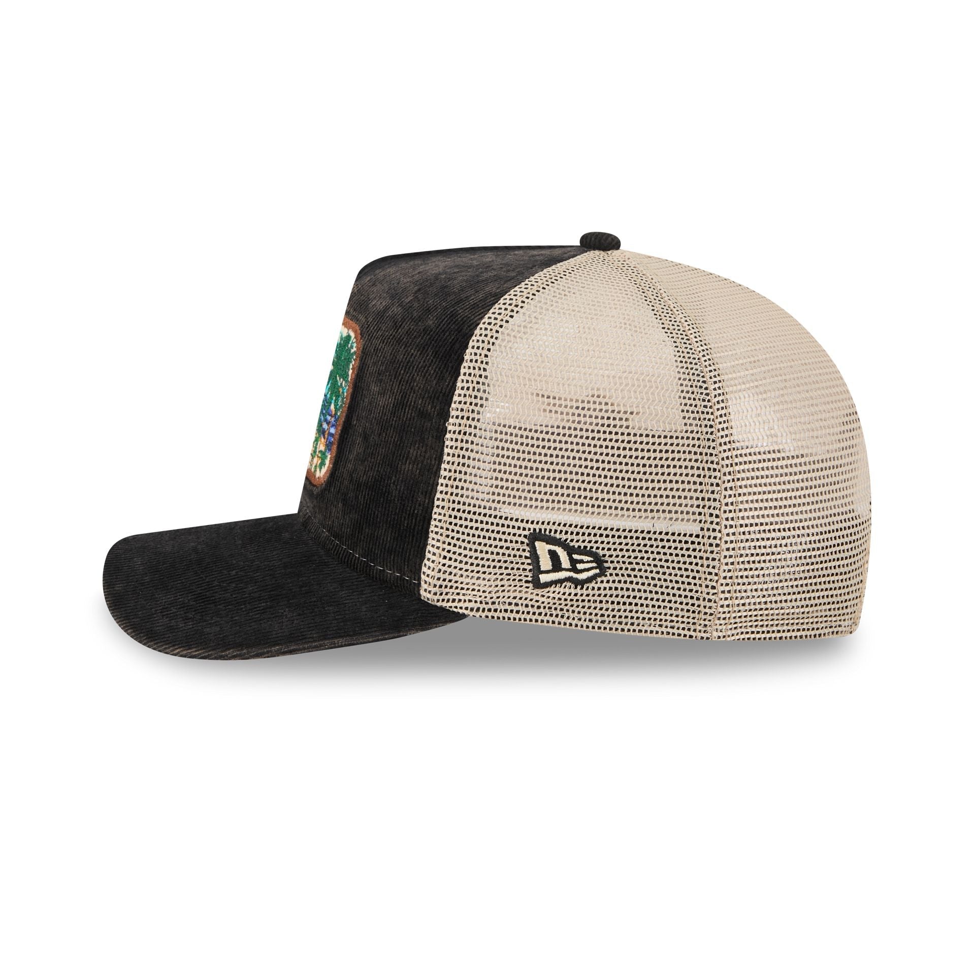 Miami Marlins Vintage Landscape 9FIFTY A-Frame Trucker Hat
