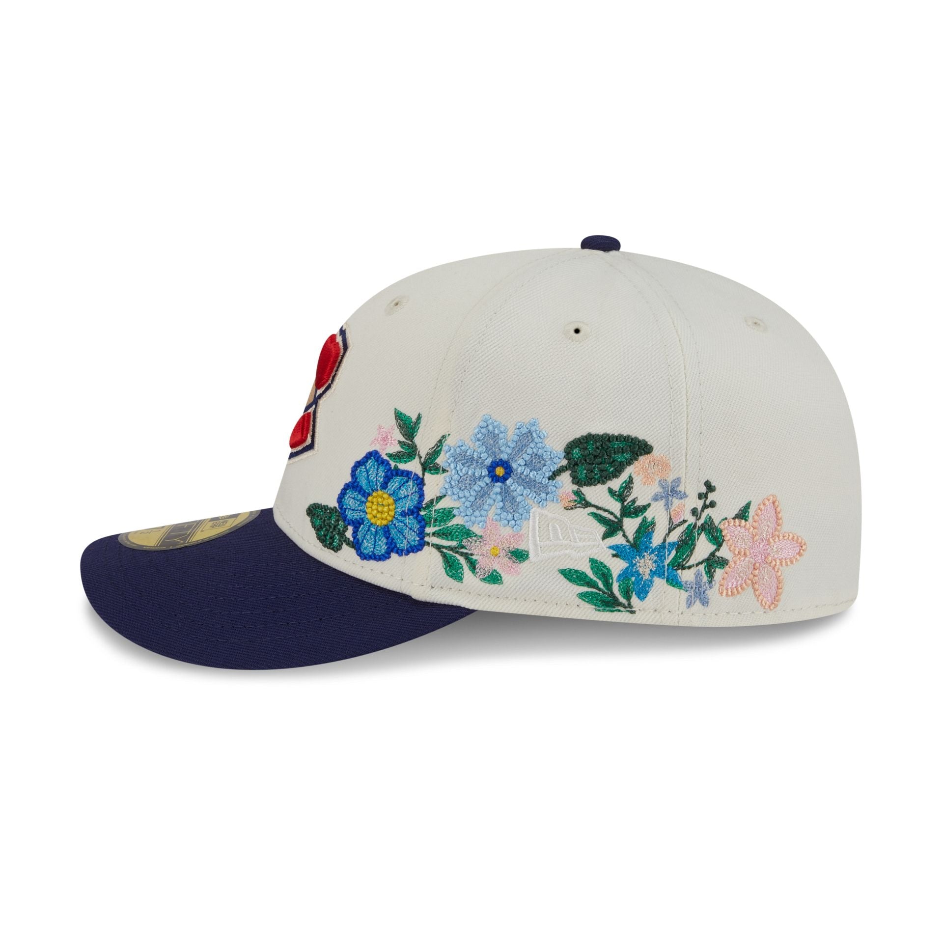 Montreal Canadiens Tonal Florals White 59FIFTY Fitted Hat