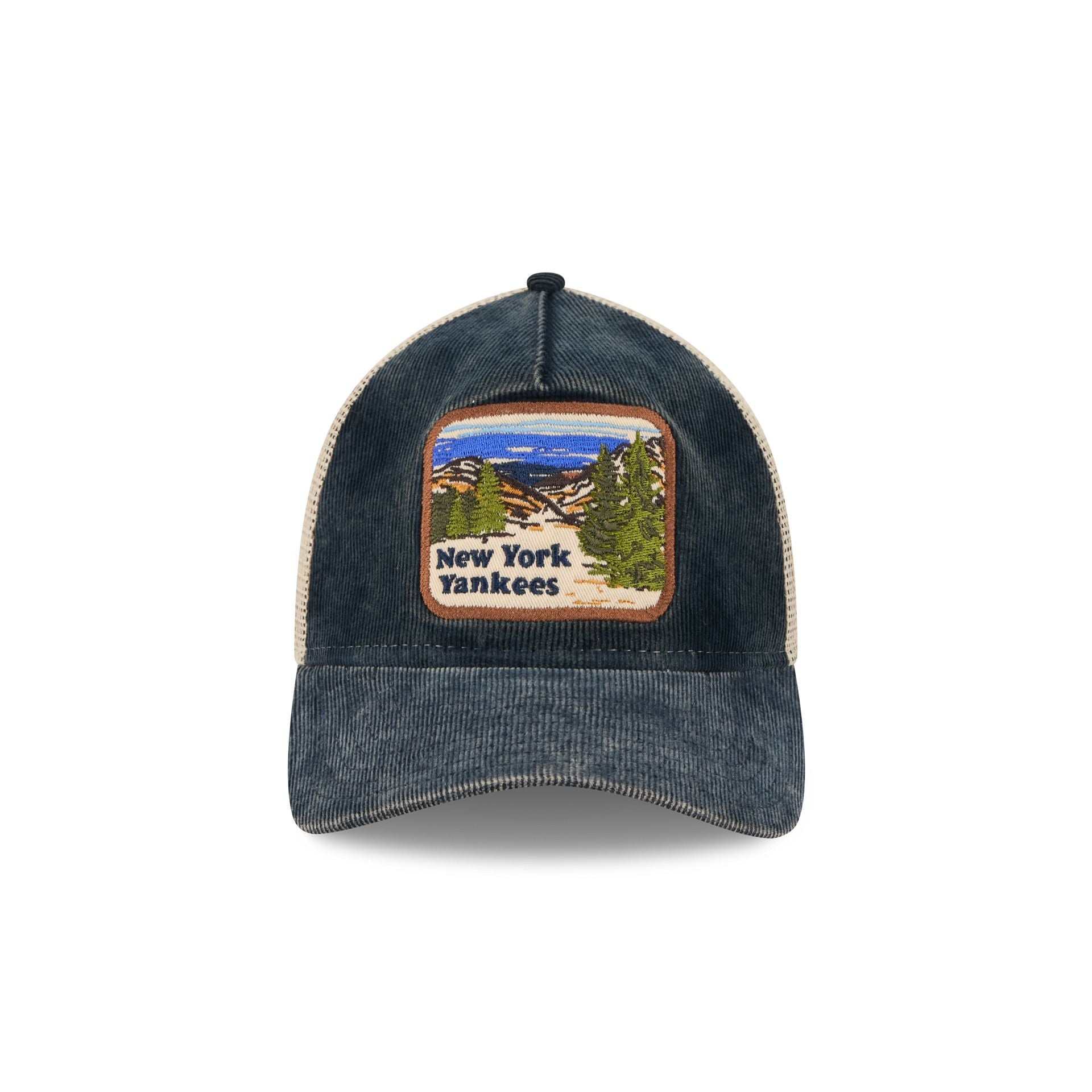 New York Yankees Vintage Landscape 9TWENTY A-Frame Trucker Hat