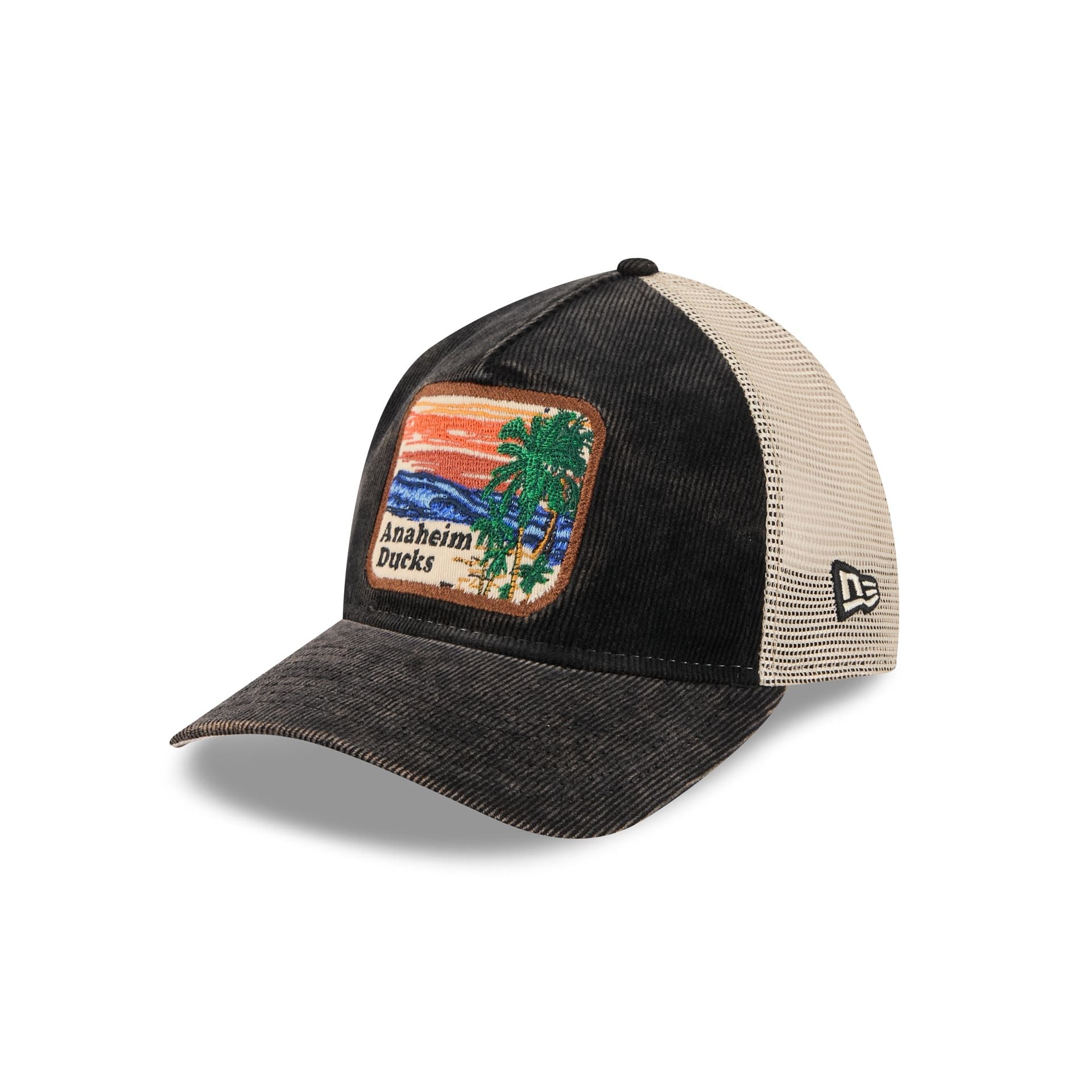 Anaheim Ducks Vintage Landscape 9TWENTY A-Frame Trucker Hat