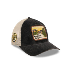 Boston Bruins Vintage Landscape 9TWENTY A-Frame Trucker Hat