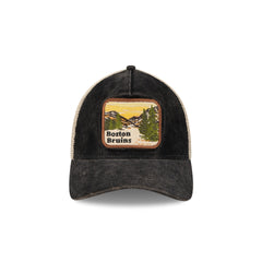 Boston Bruins Vintage Landscape 9TWENTY A-Frame Trucker Hat