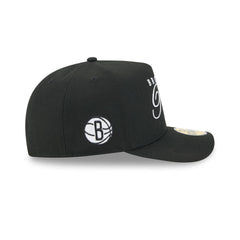 Brooklyn Nets 2025 Draft Black 59FIFTY A-Frame Fitted Hat