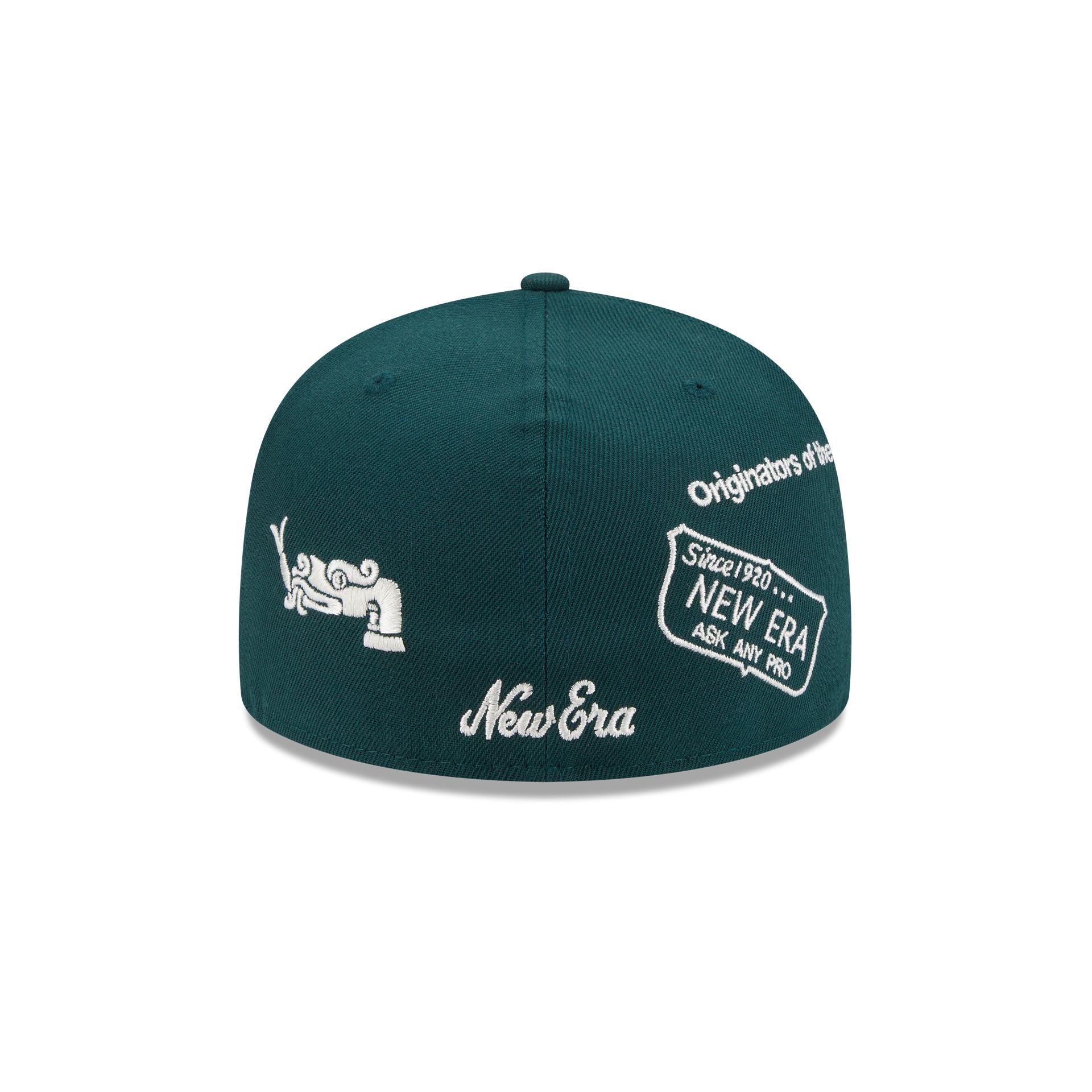 Mexico Baseball New Era Anniversary Logos Green 59FIFTY Fitted Hat