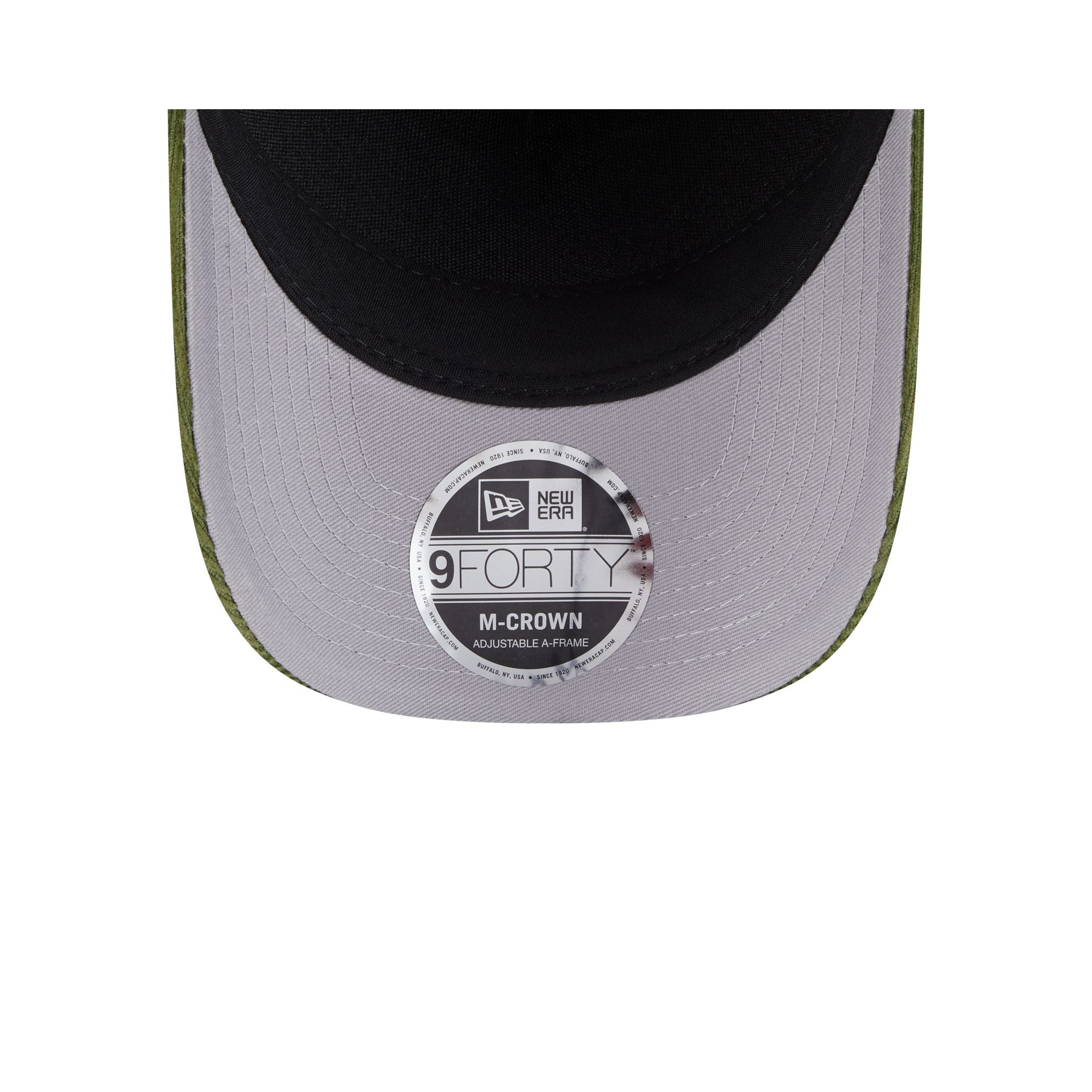 Club Tigres UANL Olive Corduroy 9FORTY M-Crown Snapback Hat