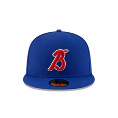 Bravos de León LMB 100th Anniversary Alt Blue 59FIFTY Fitted Hat