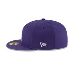 Conspiradores de Quer������taro LMB 100th Anniversary Alt Purple 59FIFTY Fitted Hat