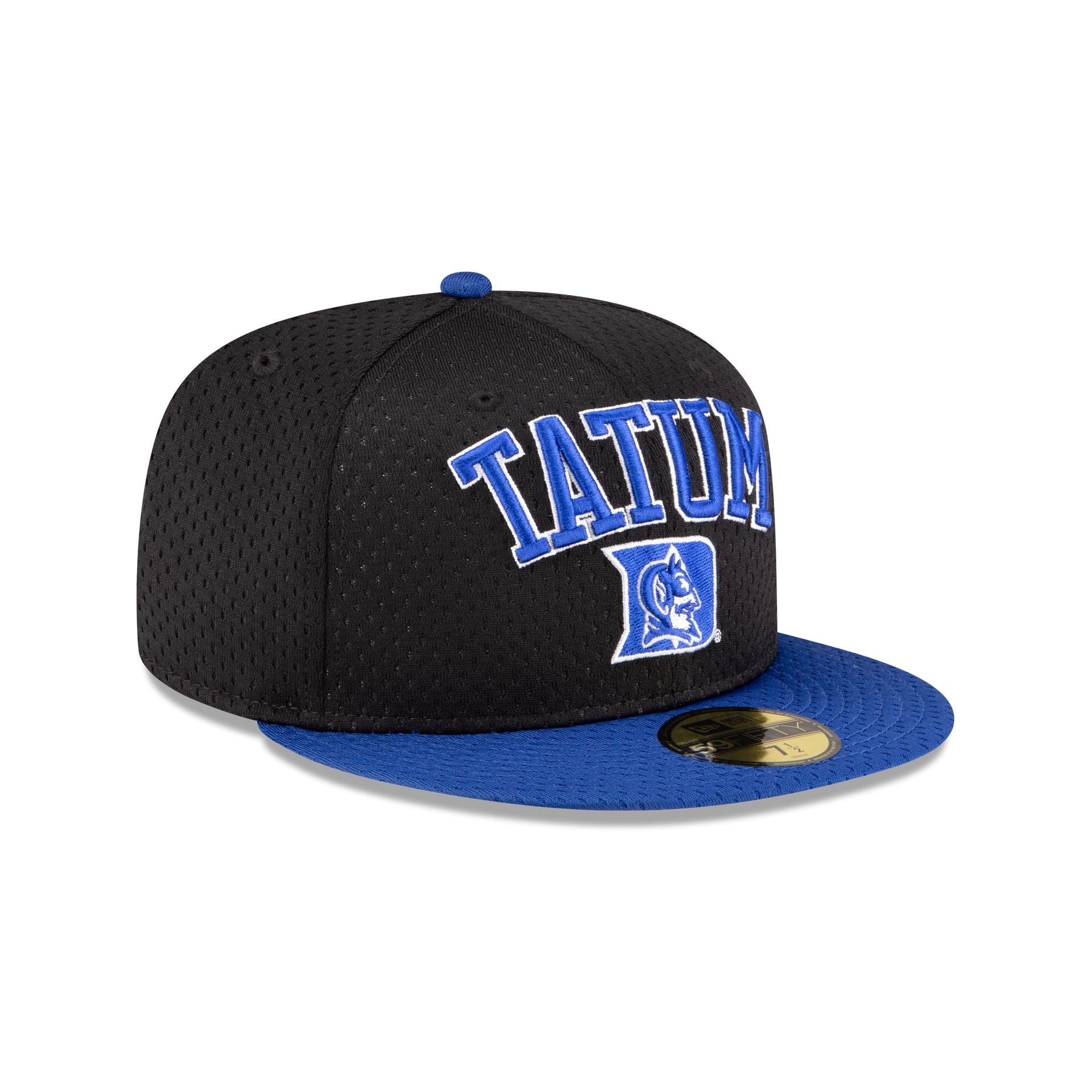 Jayson Tatum x Duke Blue Devils Black 59FIFTY Fitted Hat