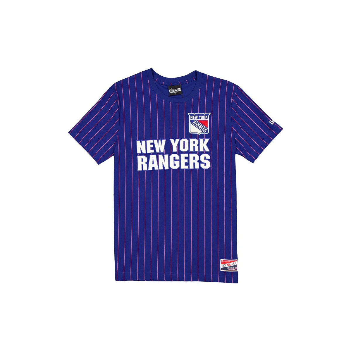New York Rangers Throwback Retro Pinstripe T-Shirt