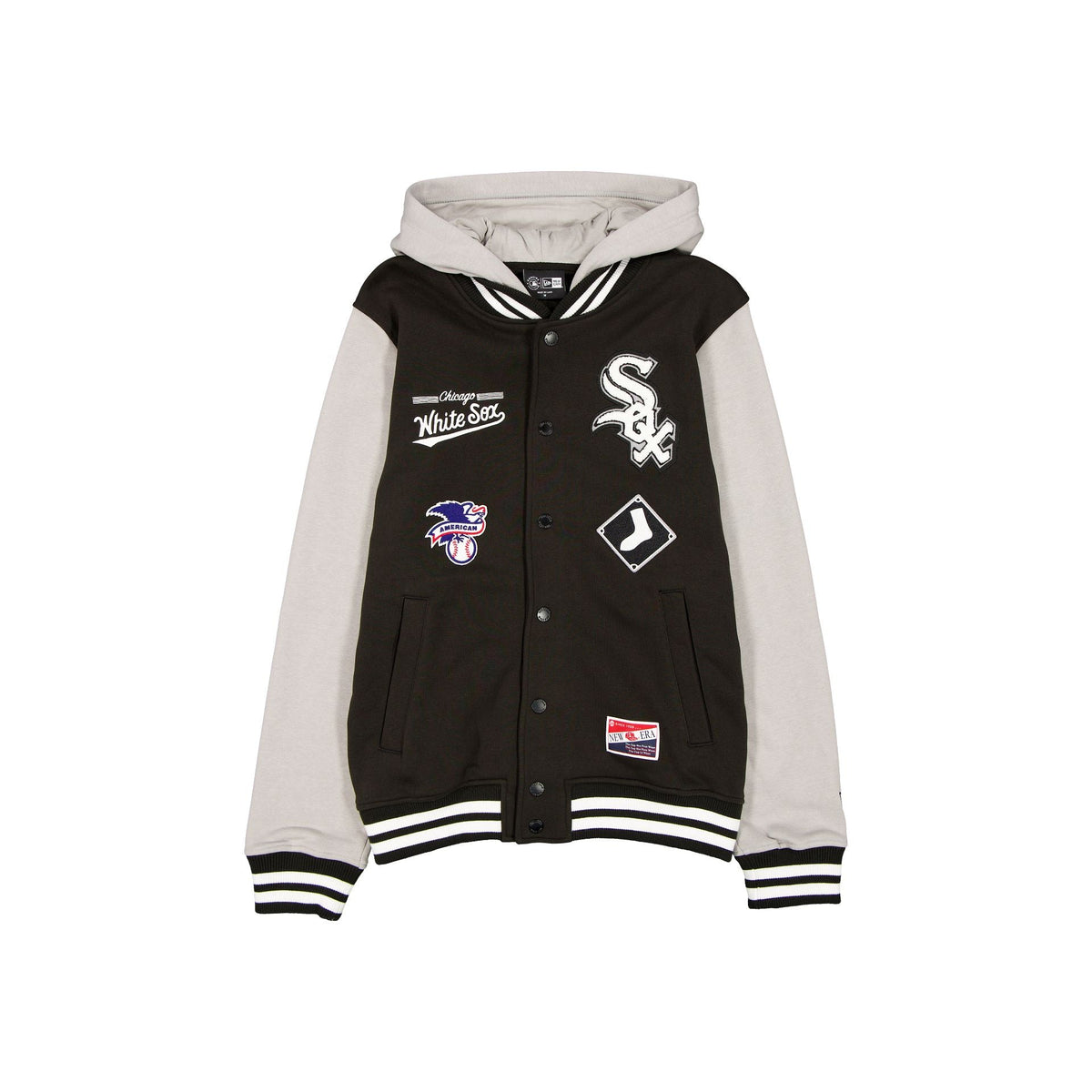 Chicago White Sox Throwback Black Jacket